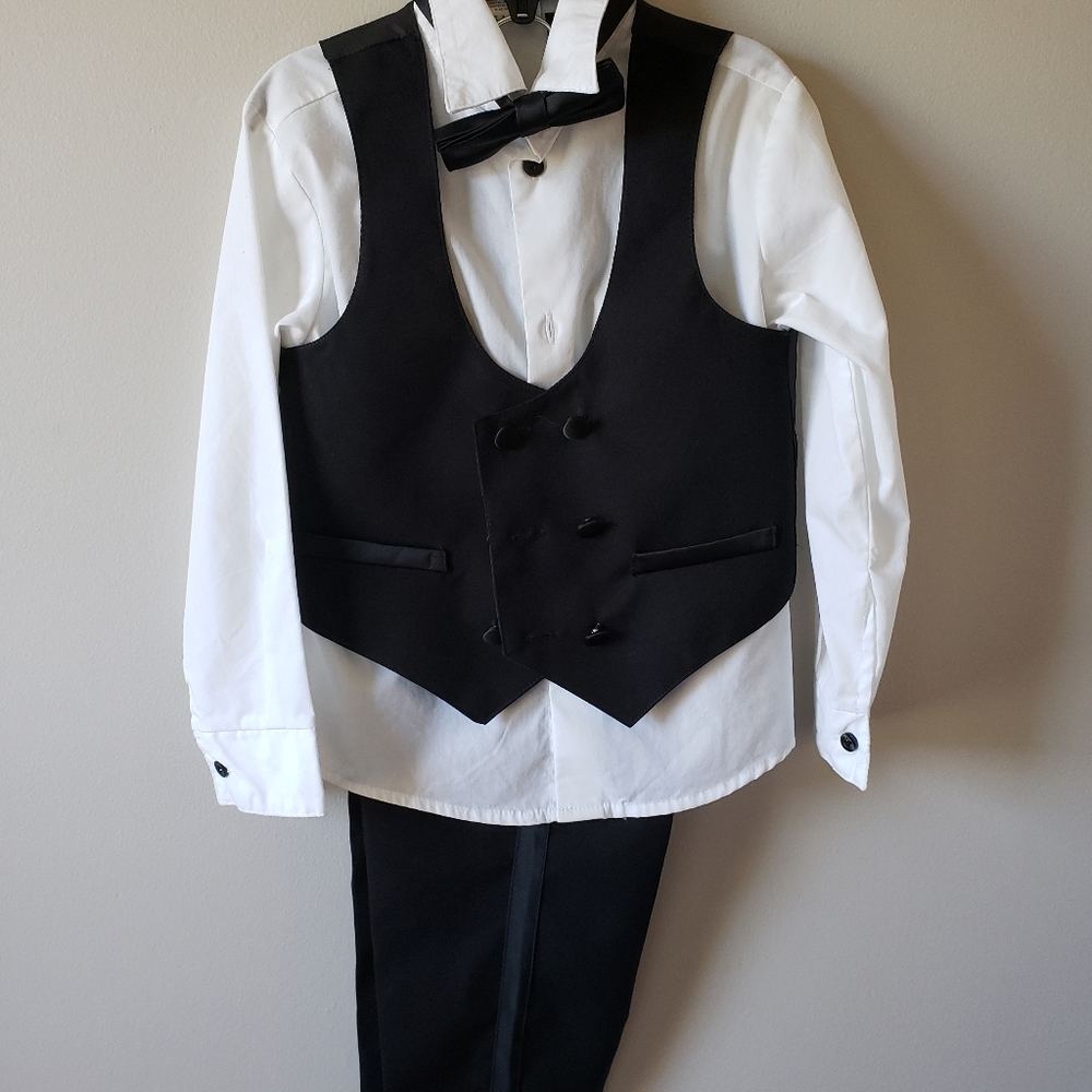 Toddler boys Suit pants with vest